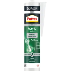 Pattex akrylfugemasse hvit 280 ml | Akryl