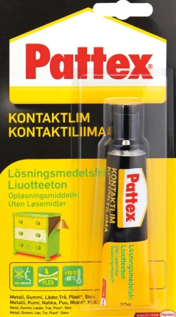 Pattex kontaktlim løsemiddelfri 35 gram | Superlim