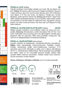 Weibulls Persille, glattbladet "Gigante D'Italia" | Frø