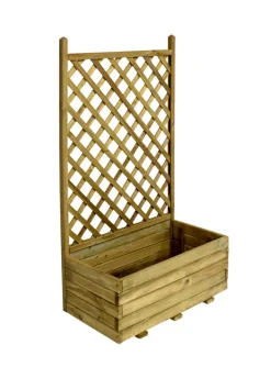 Plantekasse med espalier | Plantebord & Høybed
