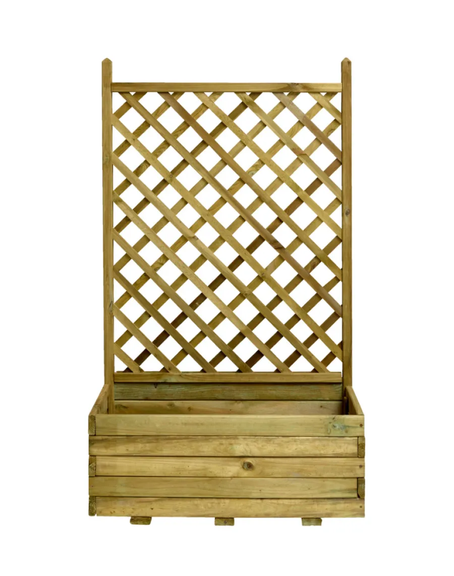 Plantekasse med espalier | Plantebord & Høybed
