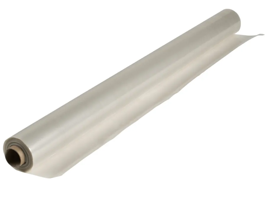 Plastfolie transparent 0,2 mm, 2 x 10 m | Isolasjon