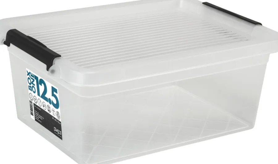 Plast1 plastboks m/lokk klar - BoxOne 12,5 | Oppbevaring
