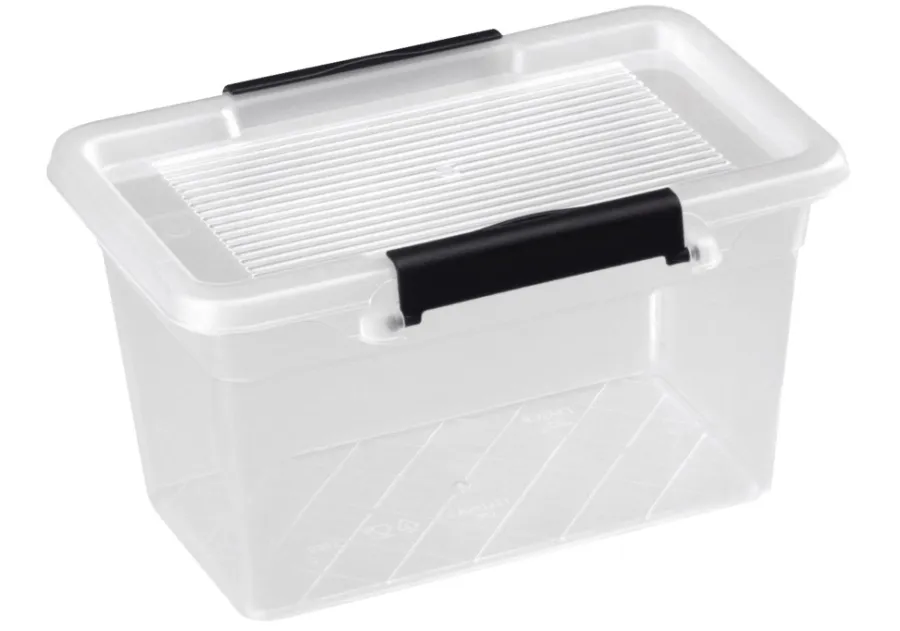 Plast1 plastboks m/lokk klar 3-pk. - BoxOne | Oppbevaring