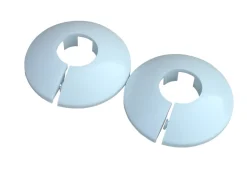 Plastrosett 3/8" hvit - 2 stk. | Vvs-Artikler