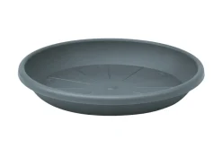 Pottefat Cylindro plast grå Ø41 cm | Krukker