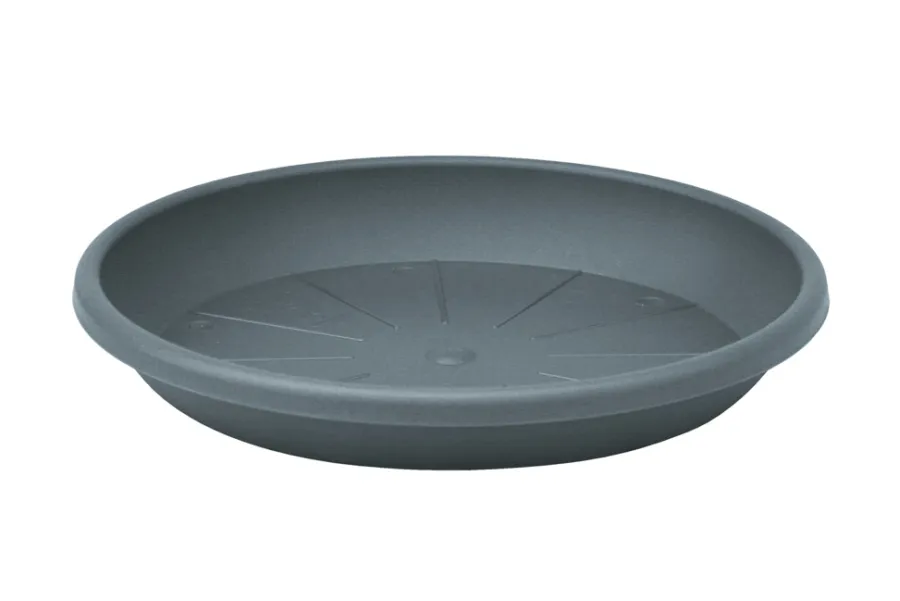 Pottefat Cylindro plast grå Ø41 cm | Krukker