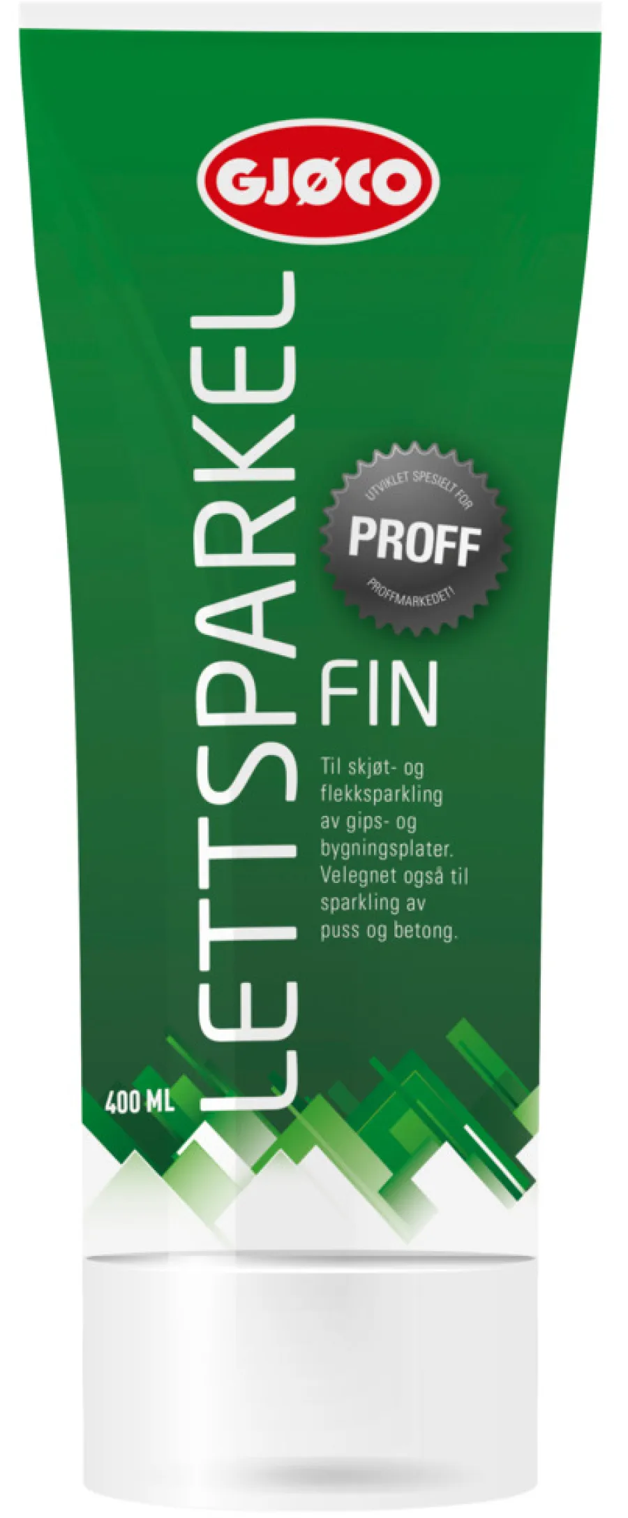 Gjøco Proff lettsparkel fin 400 ml - | Sparkelmasse