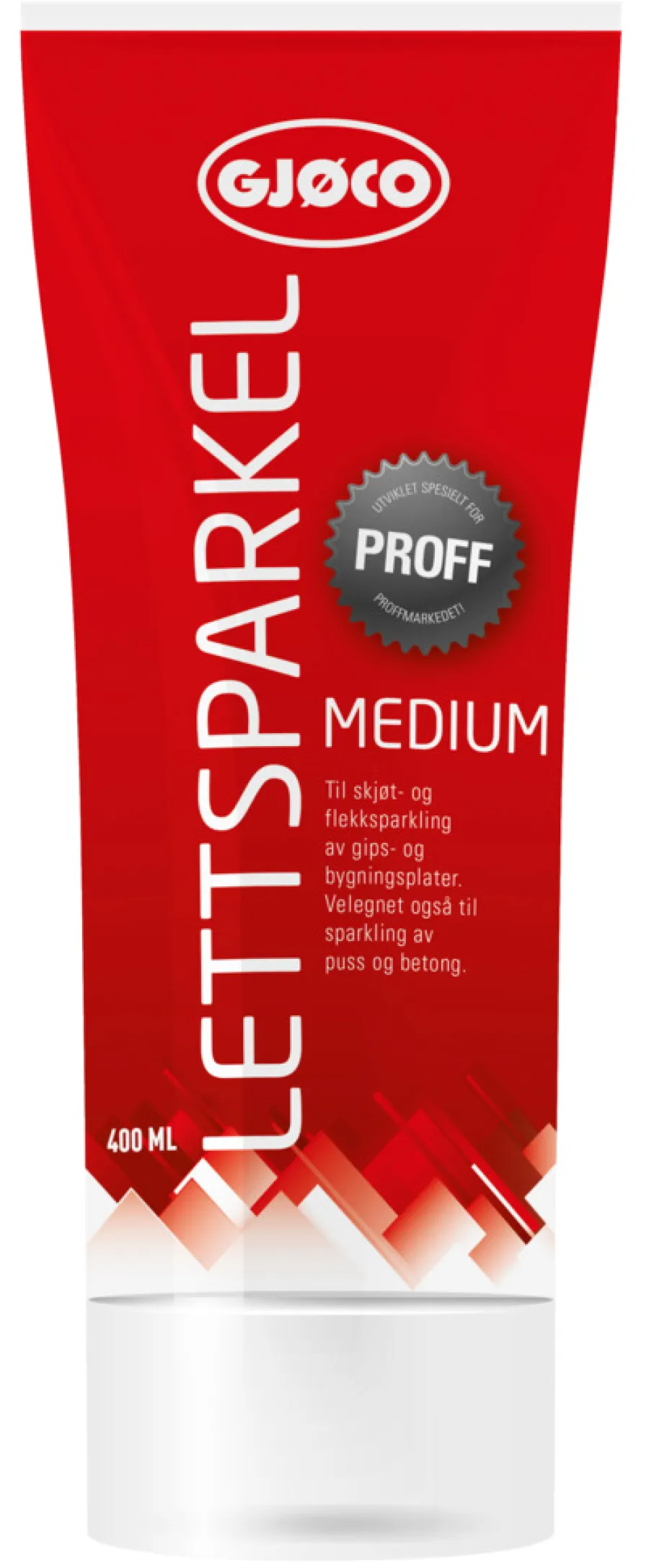 Gjøco Proff lettsparkel medium 400 ml - | Sparkelmasse