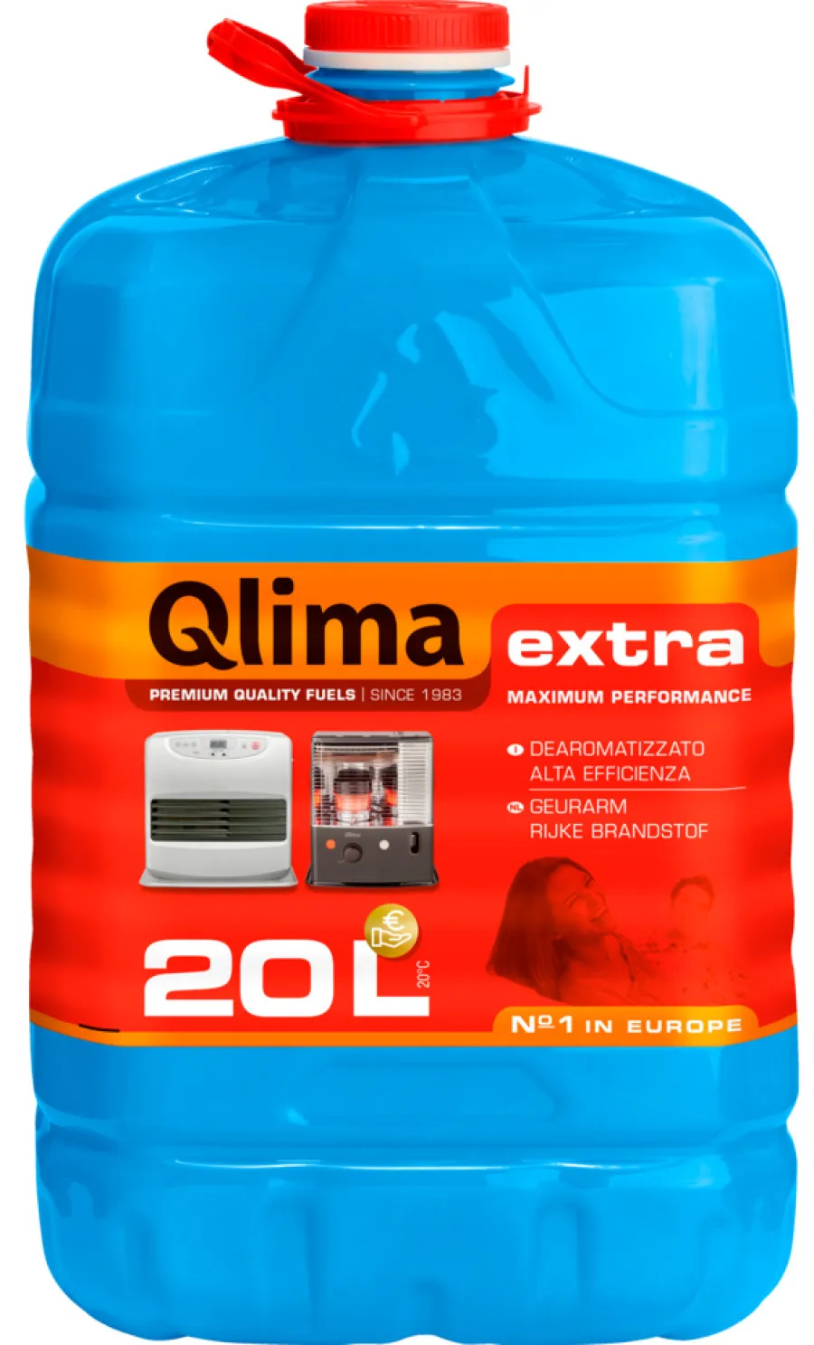 Qlima Ekstra 20 liter | Gass- & Parafinovner|Ved & Brensel
