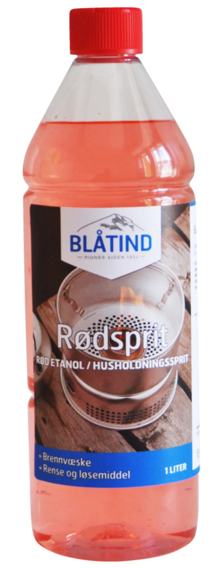 Blåtind Rødsprit 1 liter | Øvrige Kjemikalier