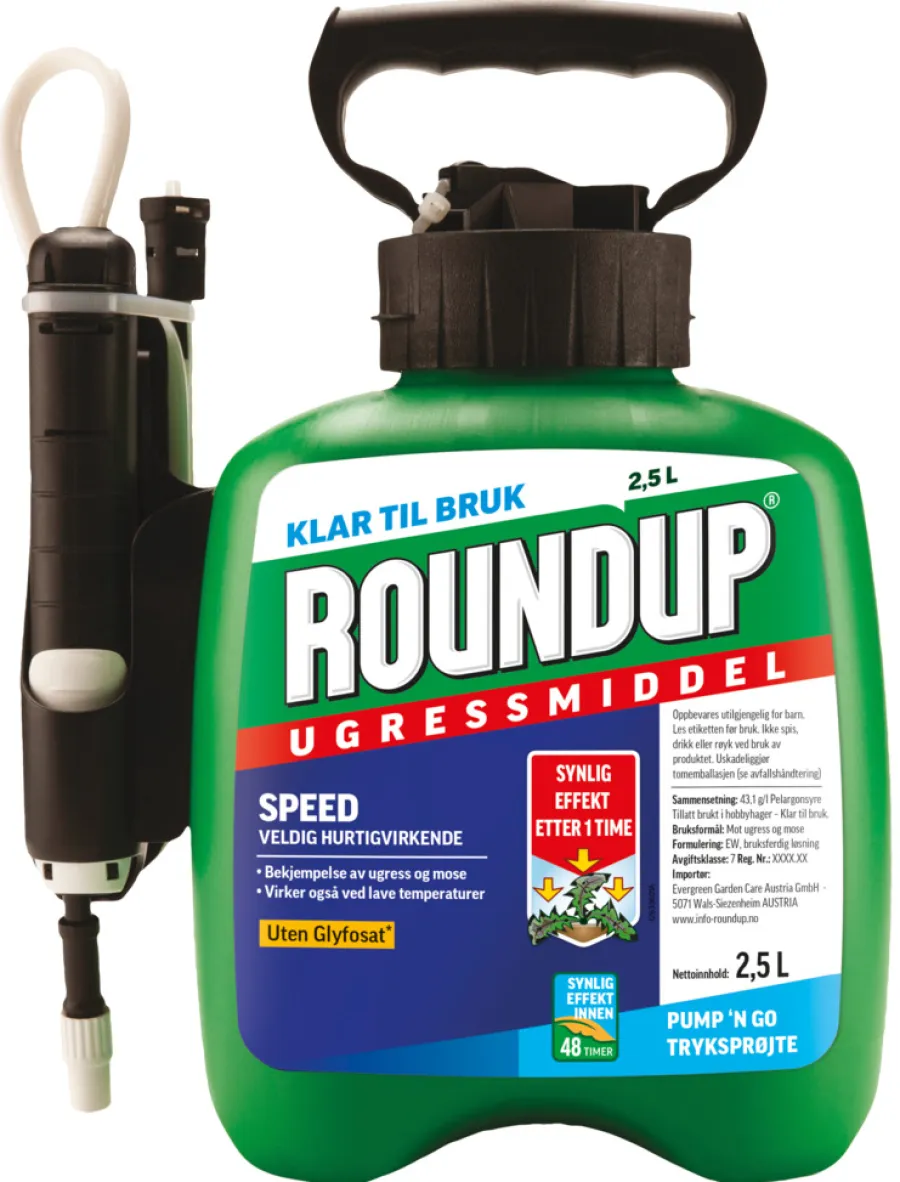 Roundup 2,5 liter ferdig blandet | Ugressmidler