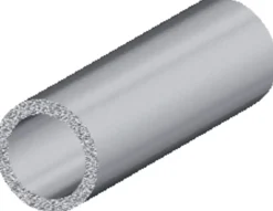 Rørprofil - 1 x 16 mm x 1 m | Knagger & Knaggrekker|Garderobeinnredning