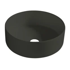 Rund servant i porselen frittstående/toppmontert Ø36 cm | Servanter