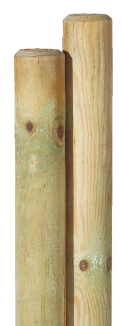 Rund stolpe Ø7 x 200 cm | Stolper & Påler