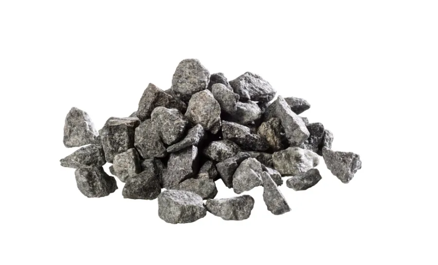 Safestone by ZURFACE Safestone dekorstein 25 kg - Sortkoks Hyperit | Grus Og Stein