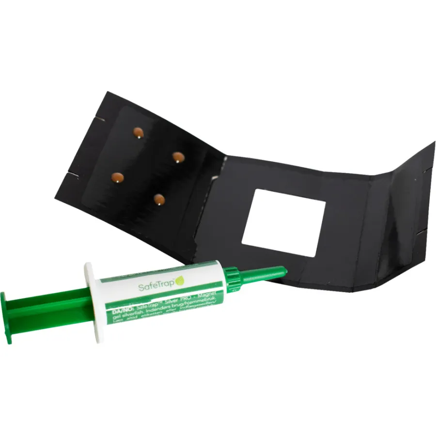 SafeTrap Silver PRO - Magnetgel for sølvkre 10 stk. | Feller|Insektmidler