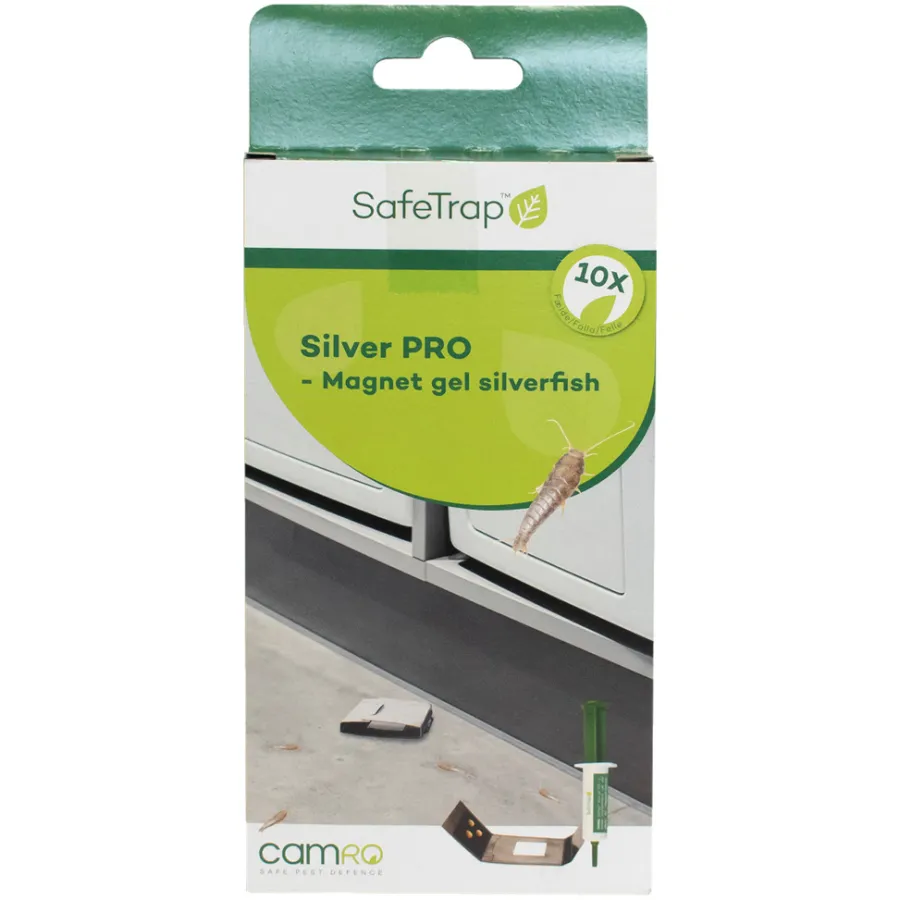 SafeTrap Silver PRO - Magnetgel for sølvkre 10 stk. | Feller|Insektmidler