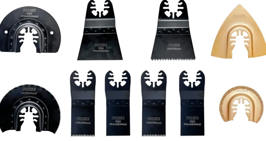PRIZE Sagbladsett til fugeskjærer/multisliper 10 deler | Sagblader