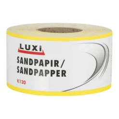Luxi Sandpapir rull korn 120 - 93 mm x 50 m | Sandpapir