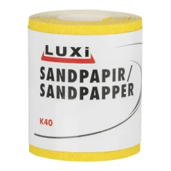 Luxi Sandpapir rull korn 40 - 93 mm x 5 meter | Sandpapir