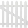 Skagenport 100 x 80 cm hvit | Gjerder|Hageporter