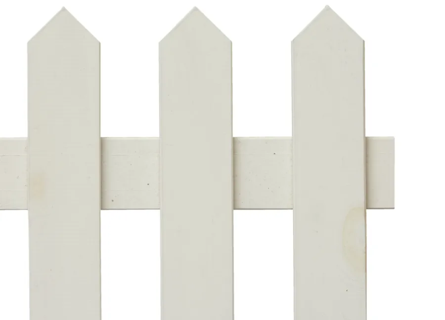 Skagen stakittgjerde 180 x 80 cm hvit | Gjerder