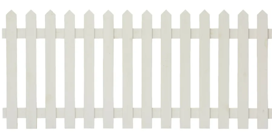 Skagen stakittgjerde 180 x 80 cm hvit | Gjerder