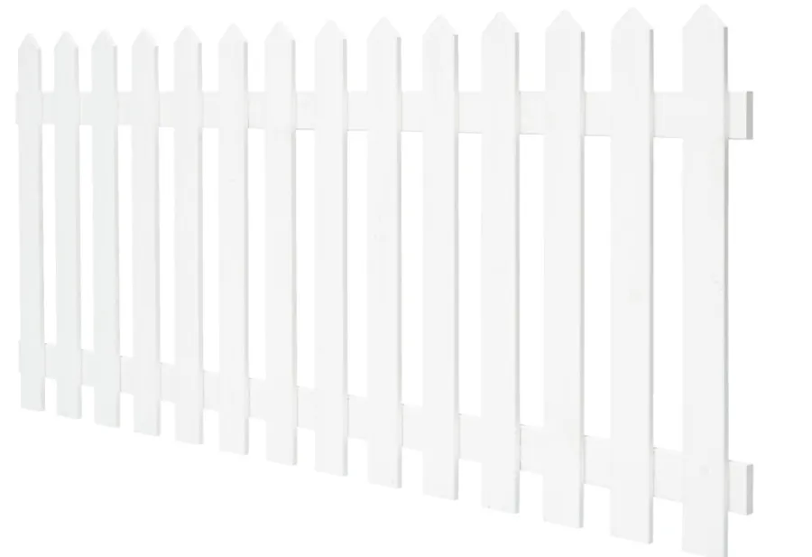 Skagen stakittgjerde 180 x 80 cm hvit | Gjerder