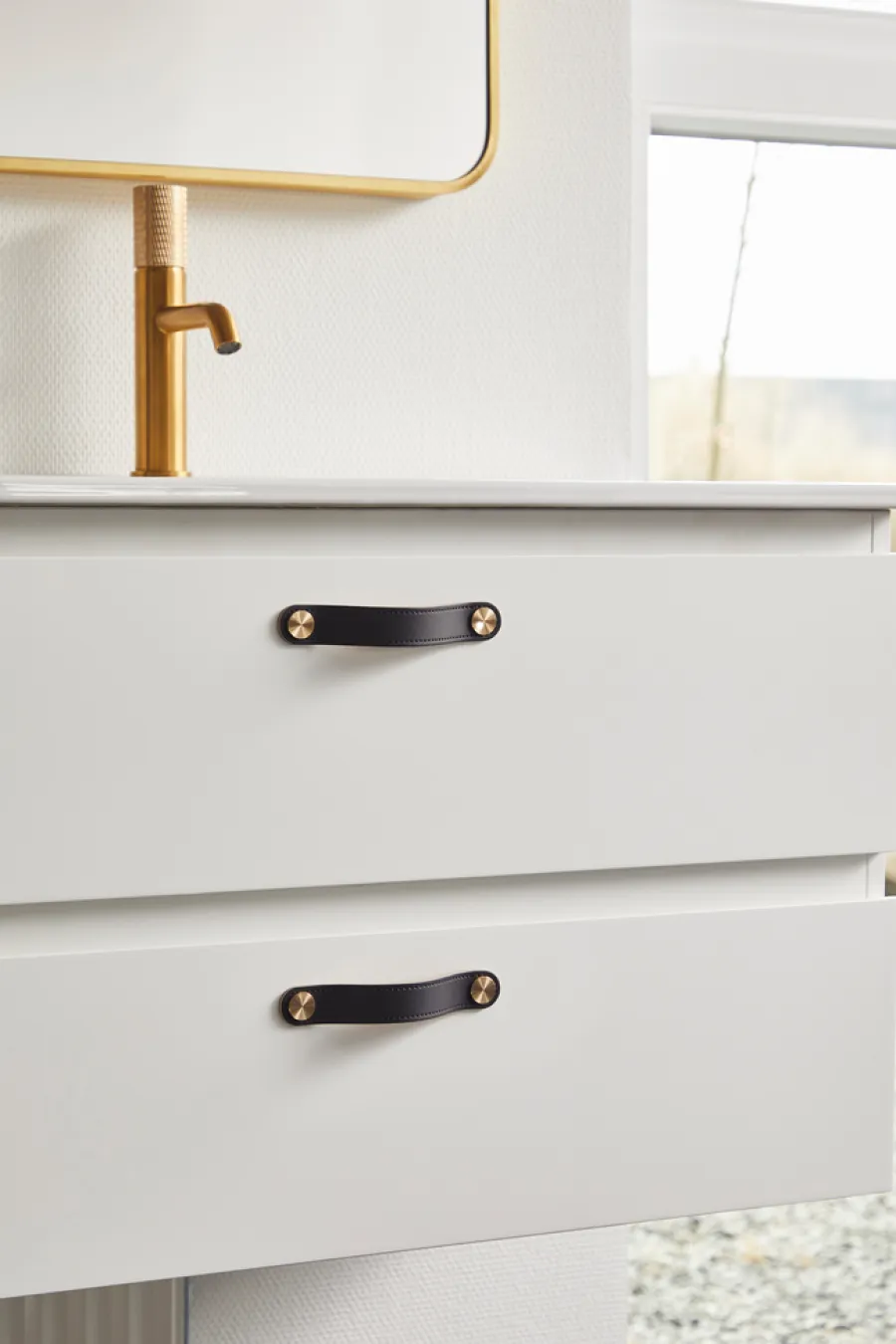 Skinnhåndtak 12,8 cm 2-pk. | Grep & Hengsler