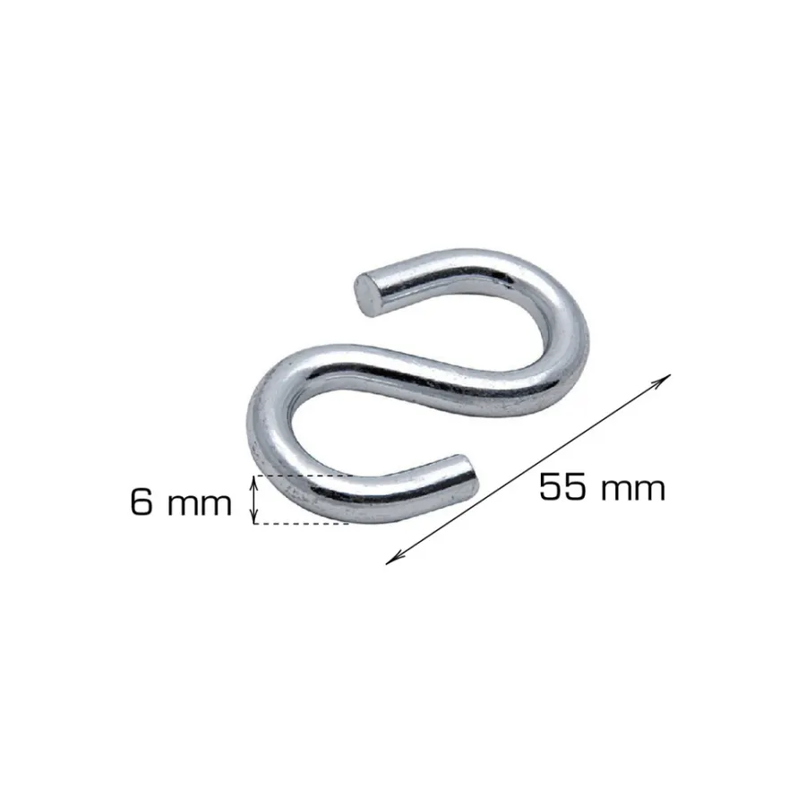 Home it S-krok 6 mm - 2 stk. | Kjettinger & Vaiere