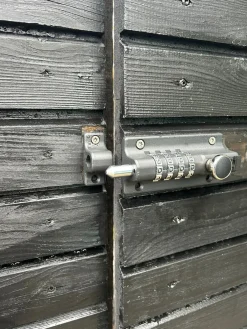 The Lock Skåtelås med kodelås 120 x 48 mm | Låsebeslag