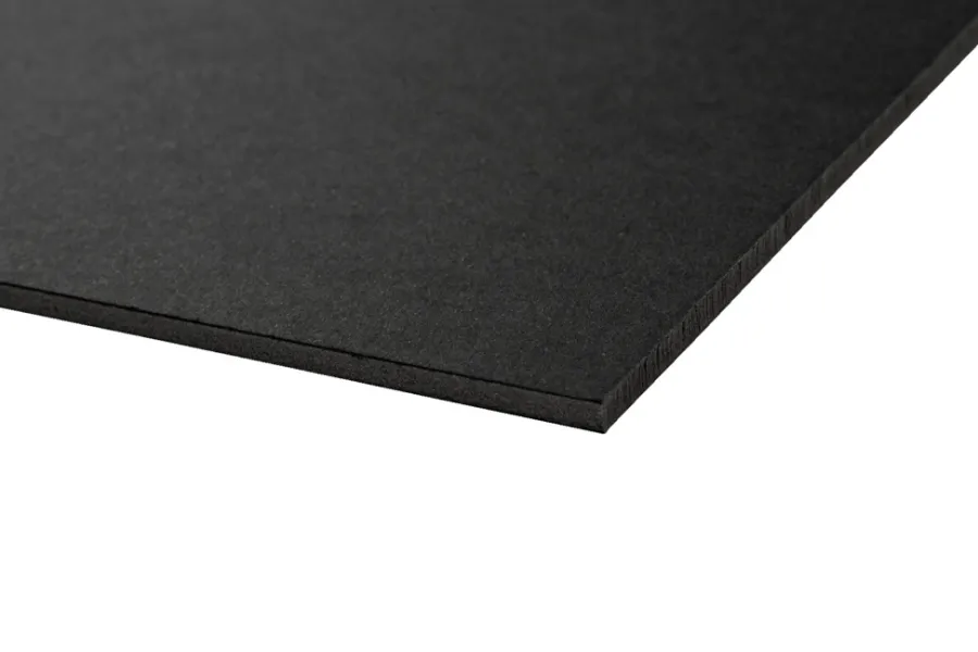 Rias Skumplate 5 x 700 x 1000 mm svart | Plast- & Skumplater