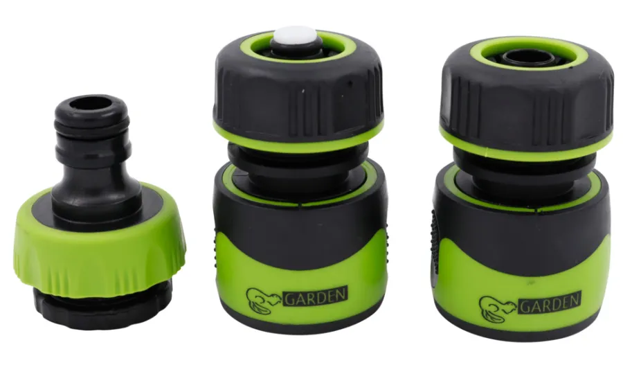 Garden Slangekoblingssett 3 deler - ® | Koblinger & Sprøytepistoler