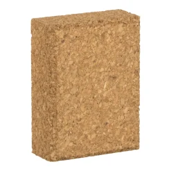 Luxi Slipekloss i kork - 93 x 70 x 30 mm | Sandpapir