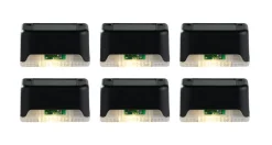 Garden Solar trappelampe 8 x 4,2 x 4,5 cm – 6-pk. - ® | Lys & Hagedekorasjoner|Solcellelamper