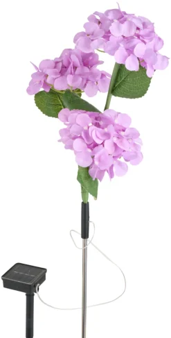 Garden Solcelleblomst Hortensia – ® | Dekorativ Belysning - Utendørs|Solcellelamper