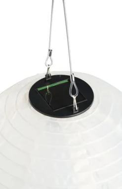 Garden Solcellelykt rund Ø25 cm - ® | Dekorativ Belysning - Utendørs|Solcellelamper