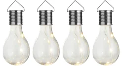 Garden Solcellepærer plast Ø7,5 cm 4-pk. - ® | Lys & Hagedekorasjoner|Solcellelamper