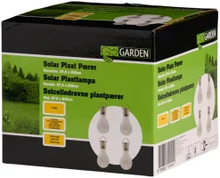 Garden Solcellepærer plast Ø7,5 cm 4-pk. - ® | Lys & Hagedekorasjoner|Solcellelamper