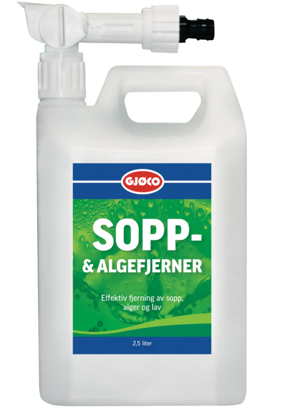Gjøco Sopp- og Algefjerner 2,5 liter - | Tre-, Flise- Og Murrens