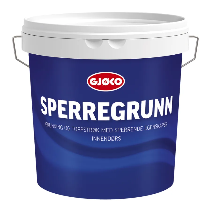 Gjøco Sperregrunn hvit base 2,7 liter - | Grunning