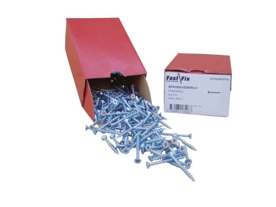 Heco Sponplateskrue 4,2 x 30 - 250 stk. | Skruer