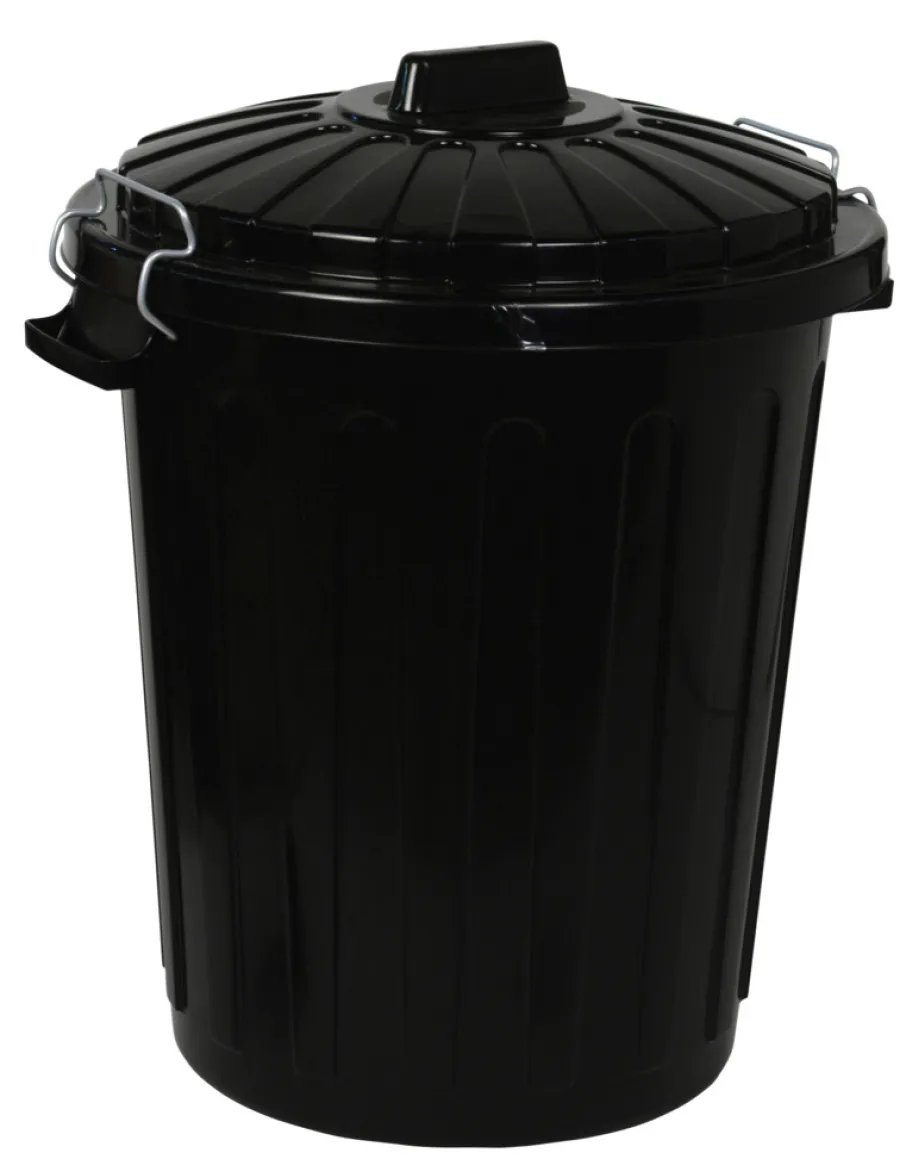 Curver Søppelbøtte m/lokk 70 liter | Søppelbøtter