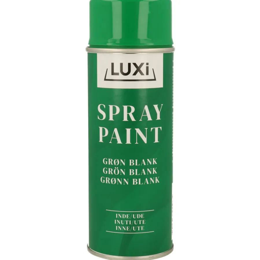 Luxi Spraymaling grønn blank 400 ml - | Spraymaling