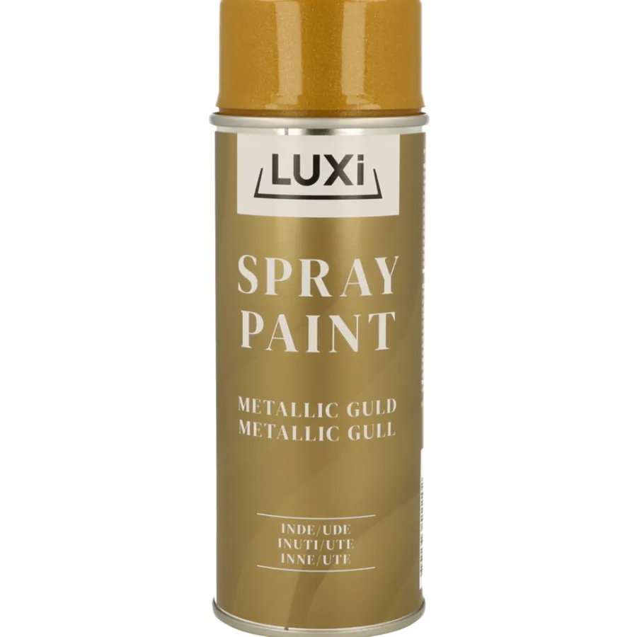 Luxi Spraymaling gull metallic 400 ml - | Spraymaling