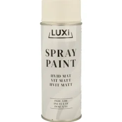 Luxi Spraymaling hvit matt 400 ml - | Spraymaling
