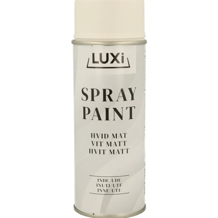 Luxi Spraymaling hvit matt 400 ml - | Spraymaling