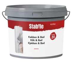 Stabile 20 kjøkken/bad - 5 liter | Veggmaling