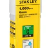 Stanley stifter type G 6 mm 1000 stk. | Stiftepistoler